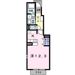 レオン　Ｋ．ＳⅡの物件間取画像